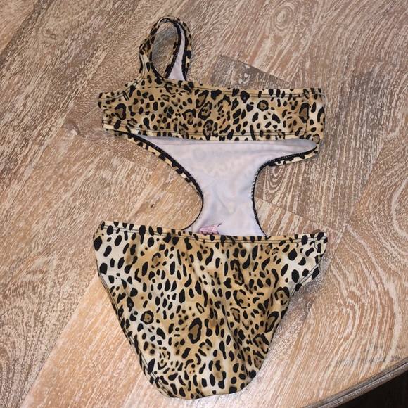 Vintage leopard print animal print size 4 tan - Picture 4 of 4